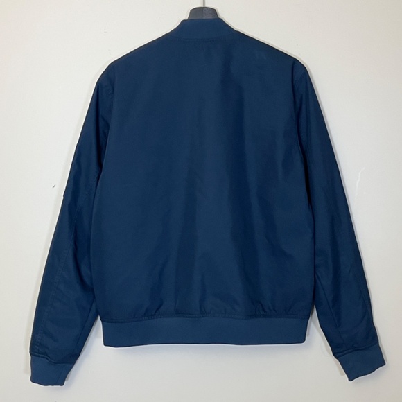Everlane Uniform Full Zip Utility Bomber Jacket - Men's Size M - Blue - Picture 5 of 13